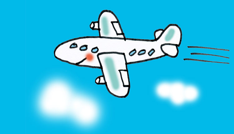 flygplan på väg för adoption