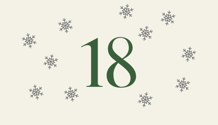 Lucka 18 i julkalender där varje dag är en berättelse om ofrivillig barnlöshet