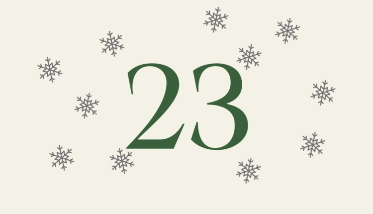 Lucka 23 i julkalender där varje dag är en berättelse om ofrivillig barnlöshet