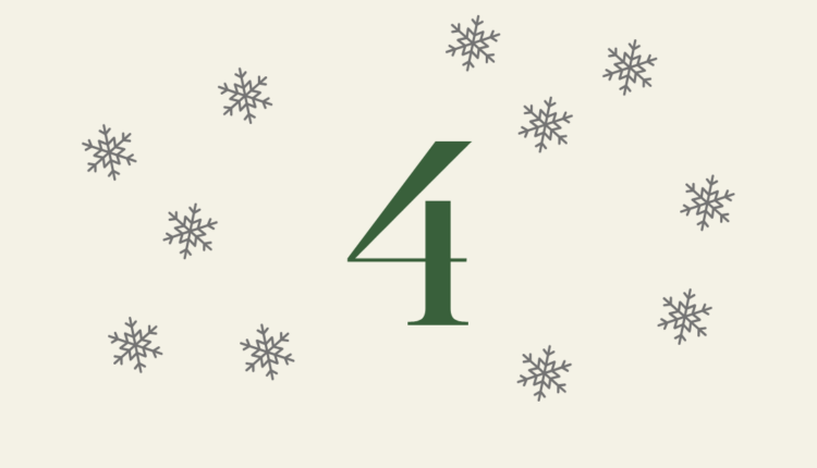 Lucka 4 i julkalender där varje dag är en berättelse om ofrivillig barnlöshet