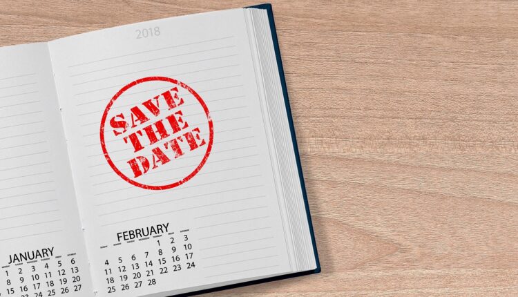 Kalender - Save the date